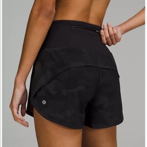 Lululemon speed up high rise lined shorts 4”